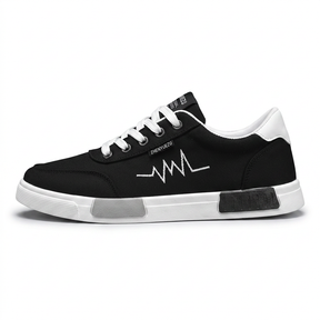 Pulseway — Canvas Sneaker with Heartbeat Detail