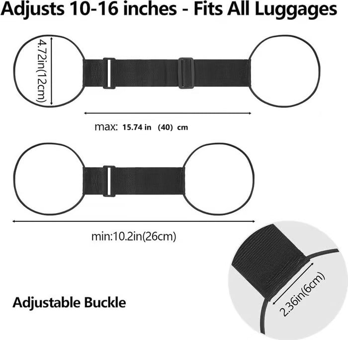TrolleyTie – Smart Luggage Strap