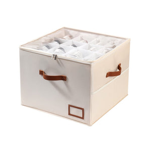 ShoeNest – Foldable Fabric Shoe Organizer Boxes