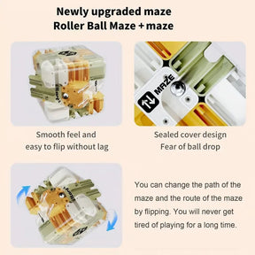 NeuroMaze – Large 3D Puzzle Maze Cube