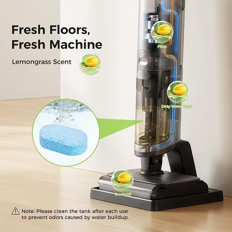 ShineTab – Effervescent Floor Cleaner Tablets