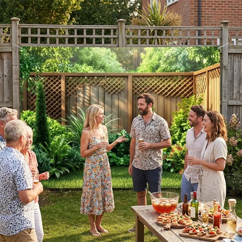 GardenCharm – Woodland Trellis Party Backdrop