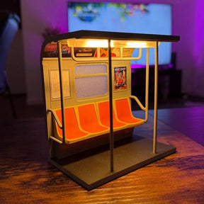 AuraTransit – NYC Subway Train Lamp