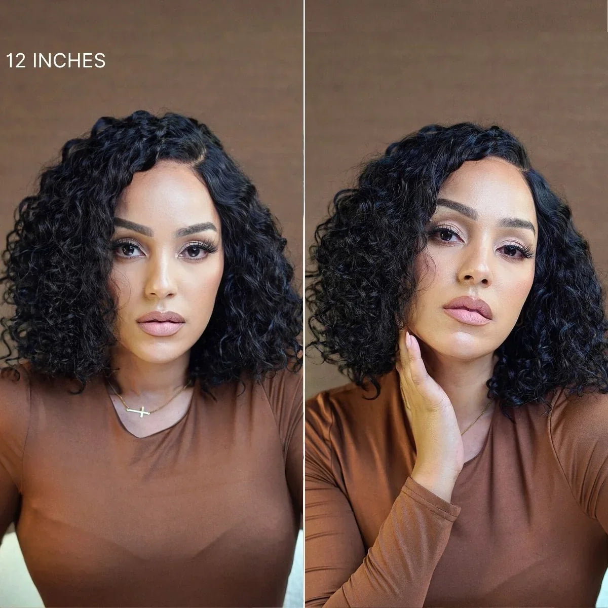 CurlLuxe – Ready-to-Go Glueless Curly Bob Wig