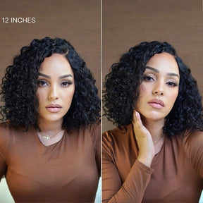 CurlLuxe – Ready-to-Go Glueless Curly Bob Wig