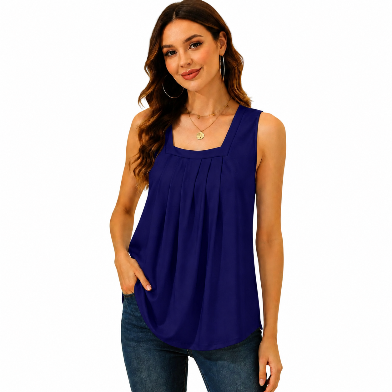LunaFit – Lightweight Sleeveless Summer Tank Top