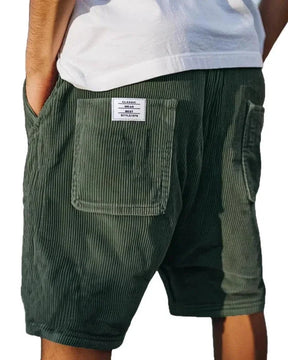 Ridgeline — Corduroy Cargo Shorts for Men