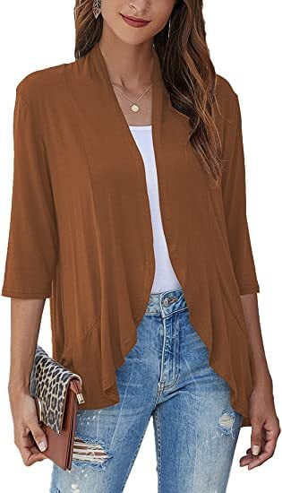 SoftDrape – Lightweight Open Front Cardigan
