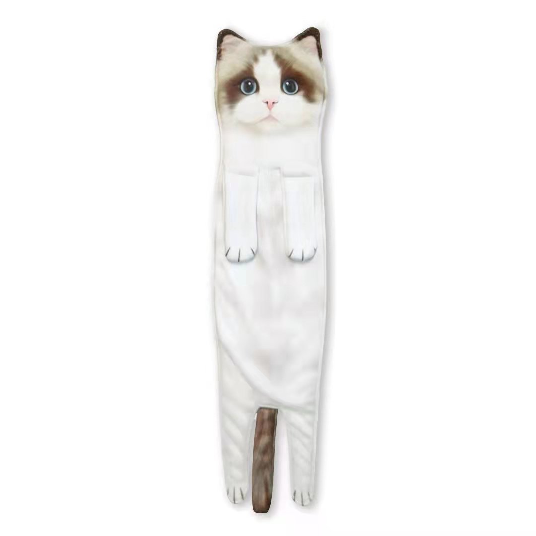 PurrSoft – Cute Cat Microfiber Hand Towel