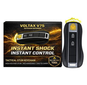 💥 2026 Hot Sale 75% OFF ️🔦 SUPTRUCK™ Voltax 75M Stun Car Keychain ⚡