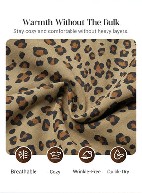 UrbanRoar – Stylish Leopard Print Hooded Sweatshirt