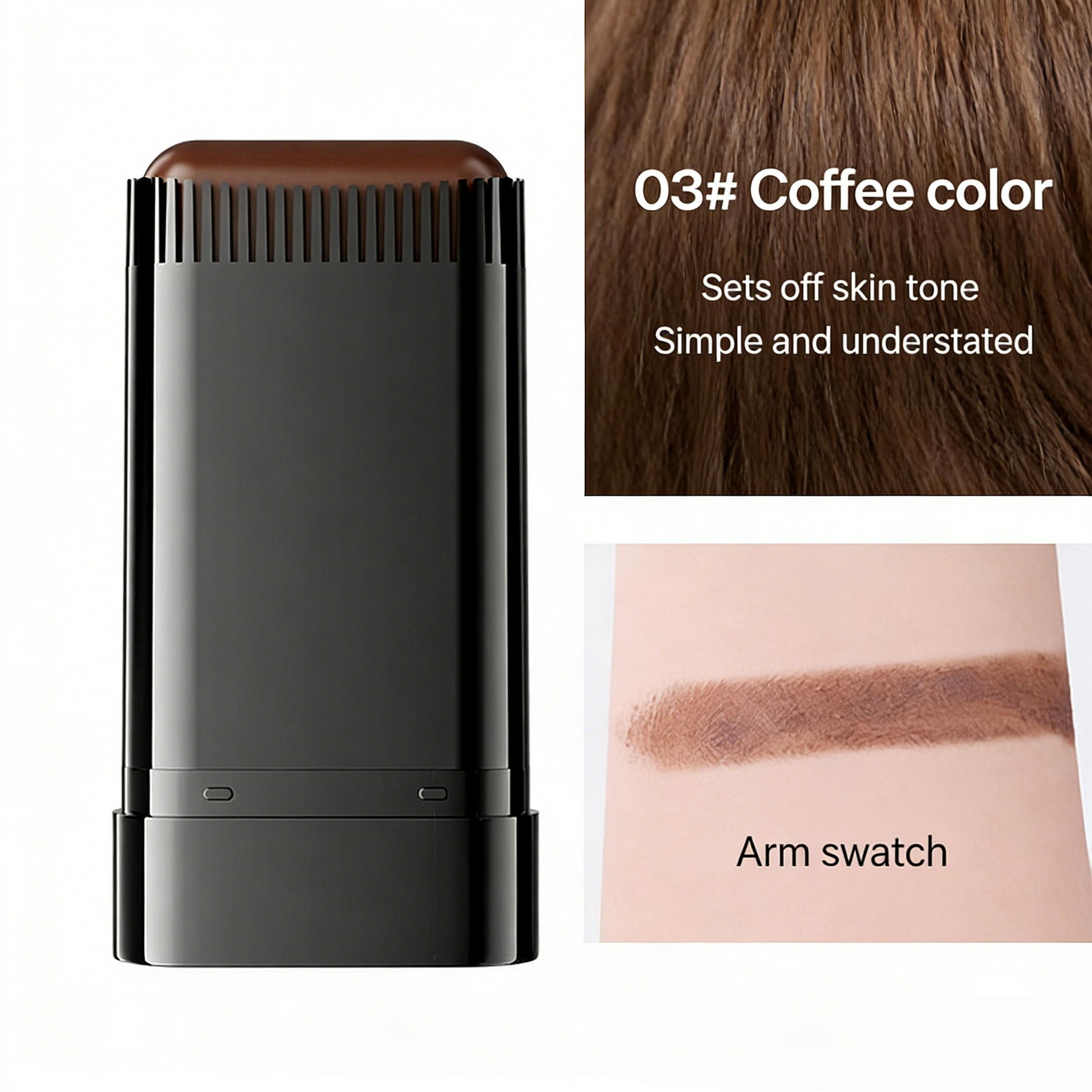 GreyGone – Hair Touch-Up Stick for Quick Grey Root Coverage
