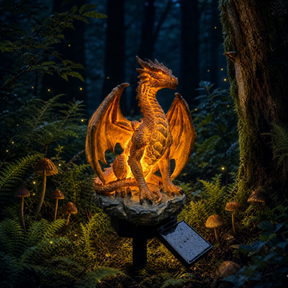 DrakeLight – Fantasy Dragon Outdoor Solar Decor