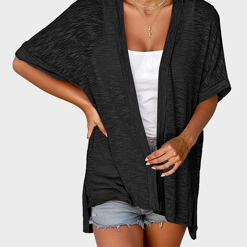 UrbanLayer – Short Sleeve Casual Solid Coat