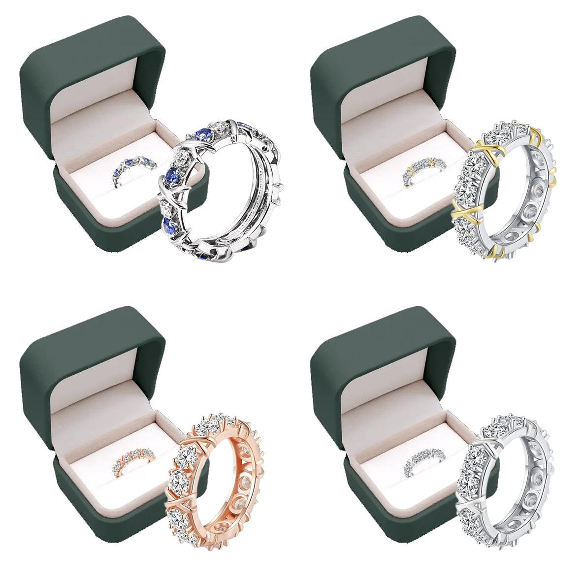 Moissanova – Magnetology Moissanite Diamond Ring