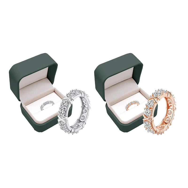 Moissanova – Magnetology Moissanite Diamond Ring
