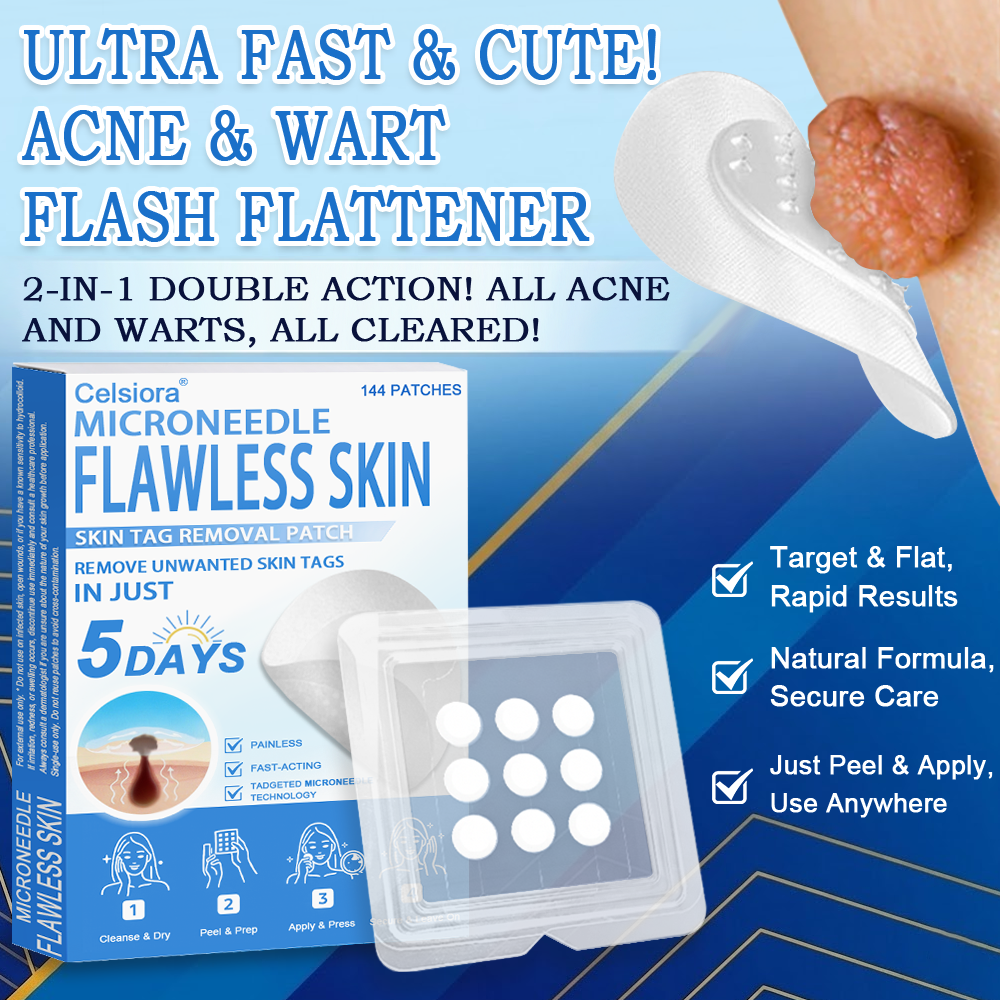 GlowSkin -  2-in-1 Microneedle & Hydrocolloid Star Patch