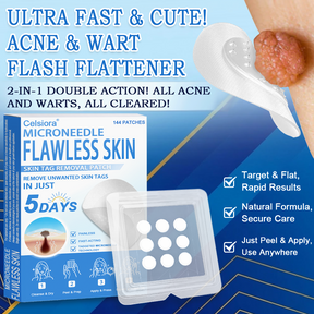 GlowSkin -  2-in-1 Microneedle & Hydrocolloid Star Patch