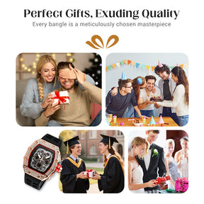 LuxeSpark – Rhinestone Embellished Watch