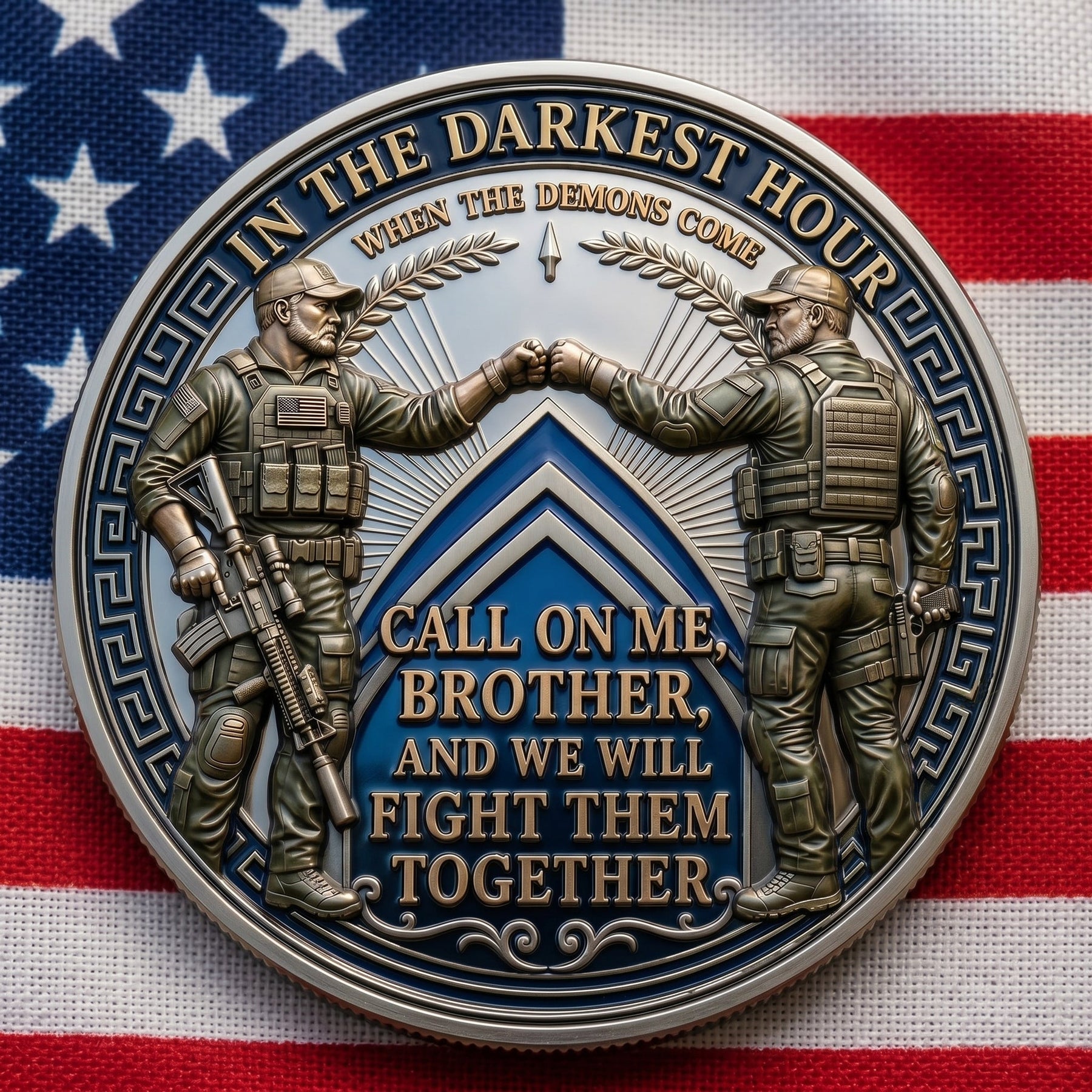 BattleBond – Veteran Loyalty Challenge Coin