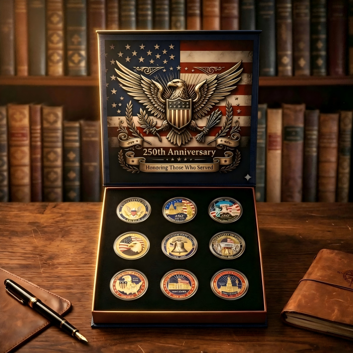 EagleLegacy – American 250th Anniversary Coin Gift Collection