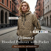 UrbanRoar – Stylish Leopard Print Hooded Sweatshirt