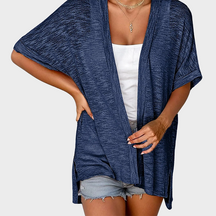 UrbanLayer – Short Sleeve Casual Solid Coat