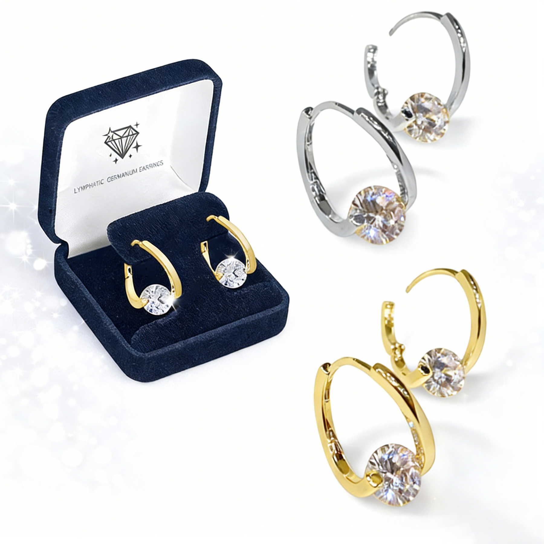 Healuxe – Magnetic Germanium Earrings for Wellness
