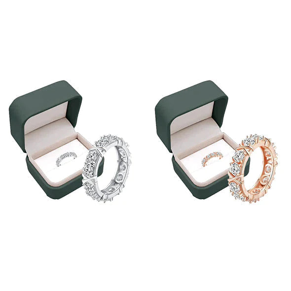 Moissanova – Magnetology Moissanite Diamond Ring