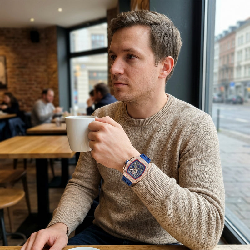 LuxeSpark – Rhinestone Embellished Watch
