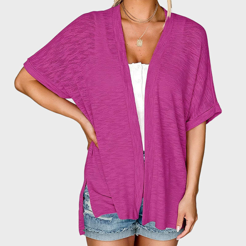 UrbanLayer – Short Sleeve Casual Solid Coat