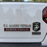 PatriotCore – Semper Fidelis Vehicle Badge