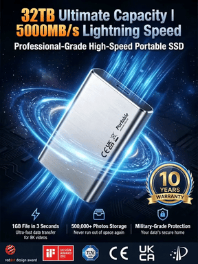 DataVault – High Speed Portable SSD Storage Drive