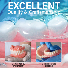 AuraSmile – Medical Grade Strong Suction Full Denture