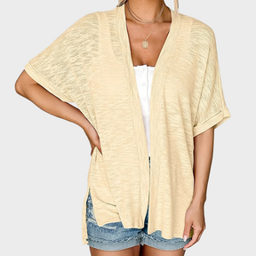 UrbanLayer – Short Sleeve Casual Solid Coat