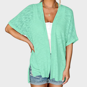 UrbanLayer – Short Sleeve Casual Solid Coat