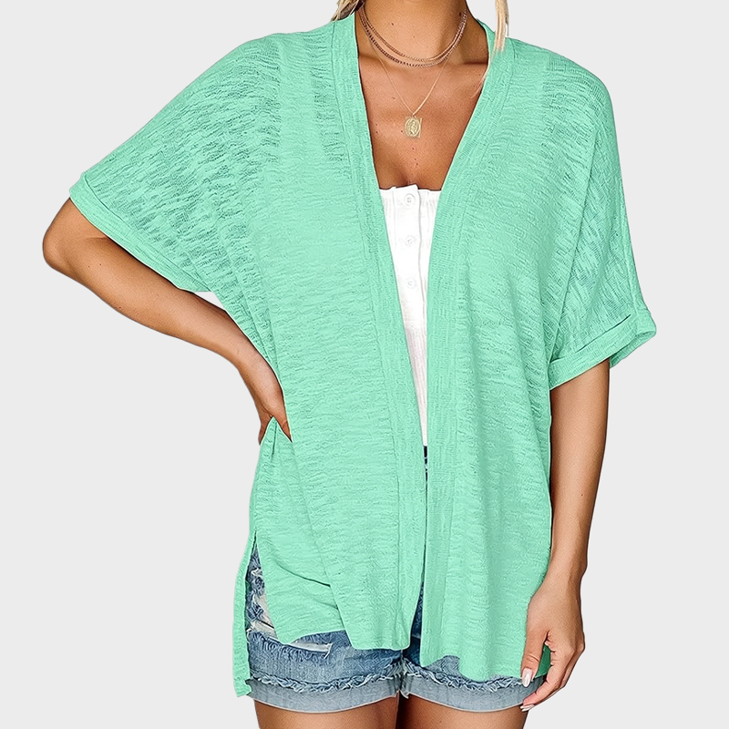 UrbanLayer – Short Sleeve Casual Solid Coat