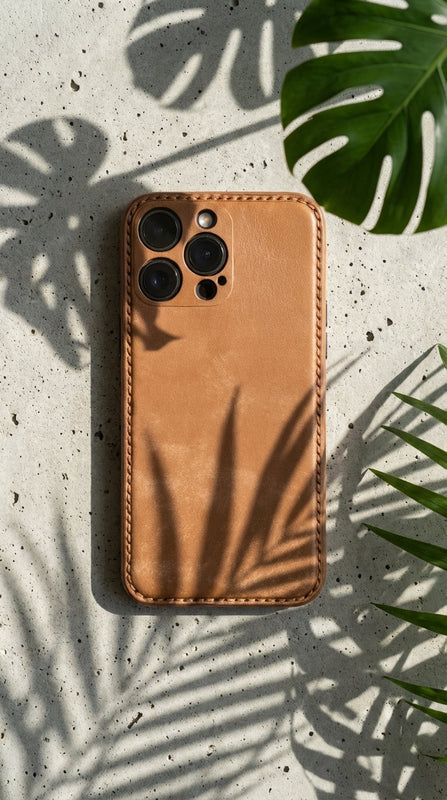 PrestigeGrip – Hand-Stitched Leather Case
