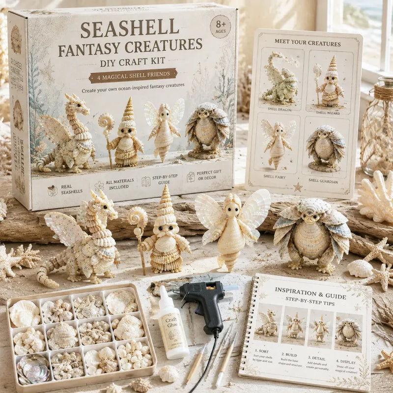 Shellora – Creative DIY Seashell Craft Kit