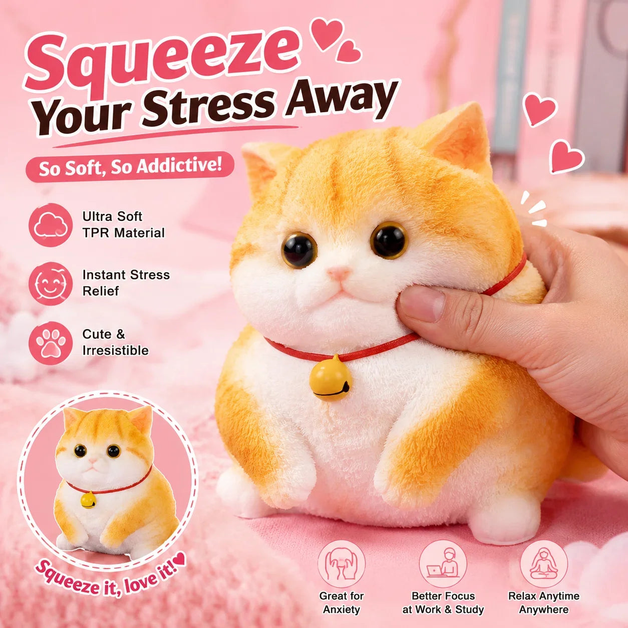 SquishPaws – Premium Sensory Stress Relief Toy