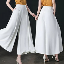 BelleFlow – Flattering Wide Leg Comfort Trousers