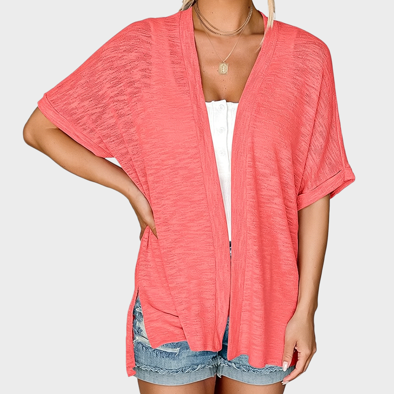 UrbanLayer – Short Sleeve Casual Solid Coat