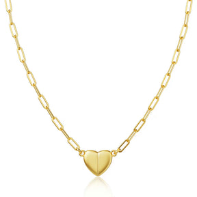HeartLink – Magnetic Heart Pendant Necklace