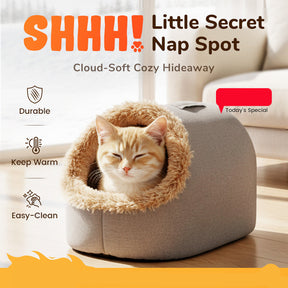 CozyPaws – Warm Retreat Pet Bed