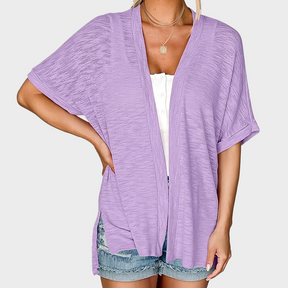 UrbanLayer – Short Sleeve Casual Solid Coat