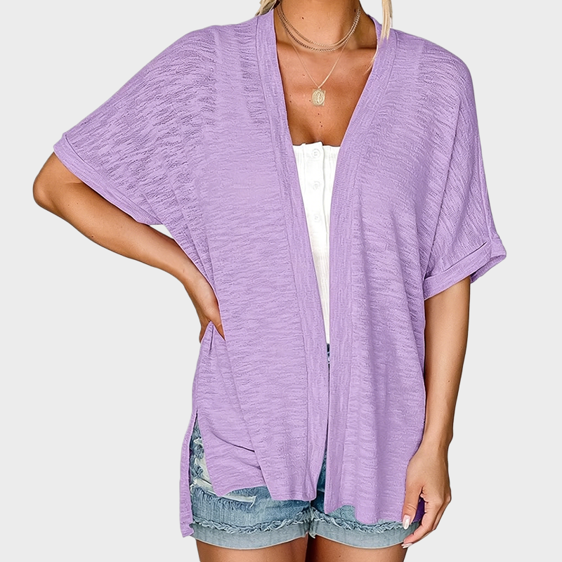 UrbanLayer – Short Sleeve Casual Solid Coat