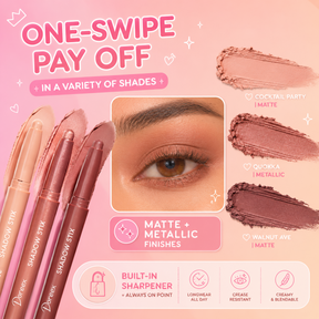 ColorLuxe – Rich Pigment Waterproof Eyeshadow Stick