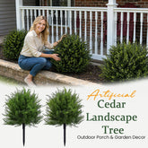 EcoCharm Cedar – Lifelike Landscape Tree