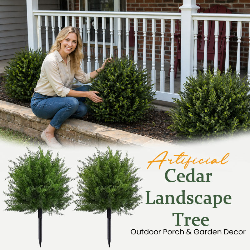 EcoCharm Cedar – Lifelike Landscape Tree