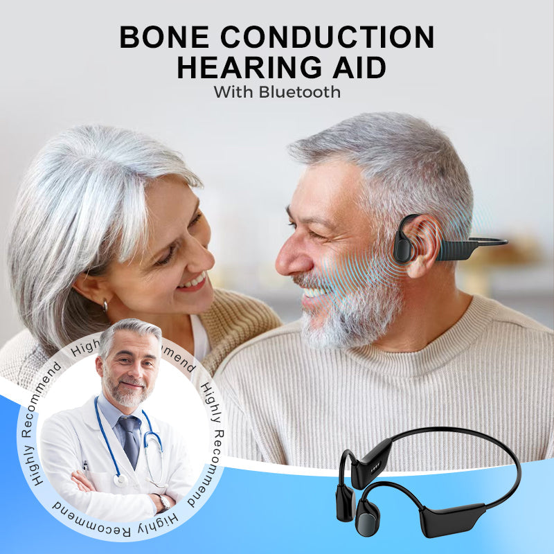 VibraHear – Wireless Bone Conduction Hearing Aid Earbuds